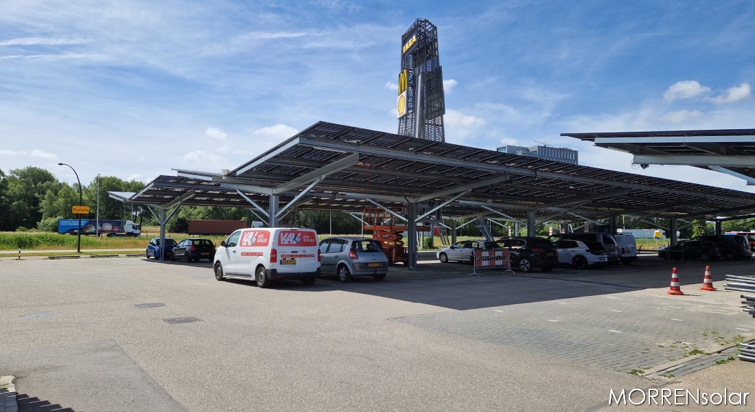 MORRENsolar - solar parking Hengelo